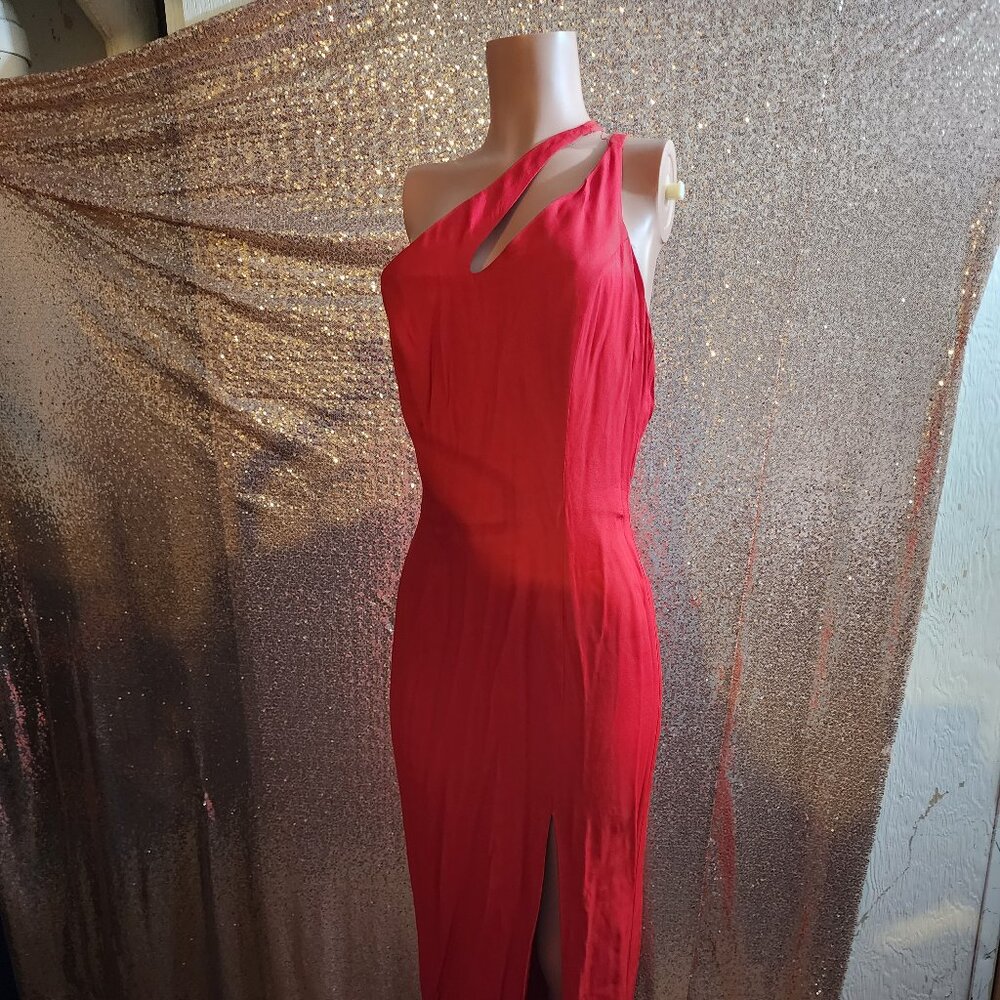 Red Dress/ Formal or Summer Casual. Wedding, Prom, Homecoming.